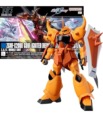 Amazon | HGUC MS-07B グフ Finish Color(プラモデル・ラジコンショー